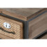 Фото #3 товара Тумба с ящиками Home ESPRIT Серый Натуральный Металл Ель Vintage 104 x 34 x 76,5 cm