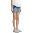 Planet Motherhood Maternity Women's Shorts With Side Panel Small Blue Pull-On