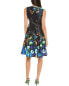 Фото #2 товара Gracia Floral A-Line Mini Dress Women's