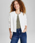 ფოტო #1 პროდუქტის Women's Pointelle Knit Button Front Cardigan, Created for Macy's