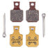 Фото #1 товара BRAKING Magura MT5/MT7 carbon-metallic disc brake pads 2 pairs