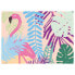 Фото #2 товара Tischset Flamingo mit Palmen (12er-Set)