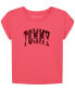 Big Girls Arch Flip-Sequin Cotton Graphic T-Shirt
