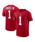 Men's Deebo Samuel Sr Scarlet San Francisco 49ers Player Name Number T-Shirt