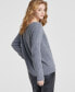 ფოტო #2 პროდუქტის Women's 100% Cashmere Ribbed V-Neck Sweater, Regular & Petites, Created for Macy's