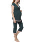 ფოტო #9 პროდუქტის Kimi & Kai Cindy Maternity Nursing Pajama Set
