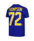 ფოტო #3 პროდუქტის Big Boys Tage Thompson Royal Buffalo Sabres Player Name and Number T-shirt