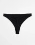 Фото #4 товара Weekday Soul thong 3-pack in black and grey