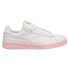 Diadora Game L Low Lace Up Womens Pink, White Sneakers Casual Shoes 177635-C002