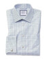 Charles Tyrwhitt Extra Slim Egyptian Fit Check Shirt Men's 16" - 36" Sing