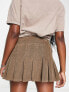 Фото #2 товара ASOS DESIGN pleated cord mini skirt in biscuit