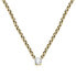 Original gold-plated necklace with Poetica SAUZ30 crystal