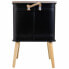 Nightstand Alexandra House Living Black 41 x 41 x 61 cm