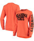 Women's Oklahoma State Cowboys Two-Hit Canyon Long Sleeve T-Shirt Оранжевый, L - фото #1