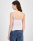 ფოტო #2 პროდუქტის Juniors' Seamless Lace-Trim Tank