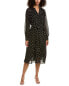 Фото #1 товара Платье женское Gracia Accordion Pleated Midi Dress черное