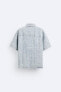 JACQUARD DENIM SHIRT