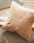 Children’s check cushion cover Бежевый, 45 x 45 cm** **45 x 45 cm - фото #1