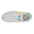 Diadora Mi Basket Low Used Lace Up Mens White, Yellow Sneakers Casual Shoes 179