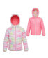 Girls Reversible Lightweight Puffer Jacket