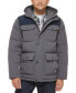 Фото #1 товара Levi’s® Men's Quilted Four Pocket Parka Hoody Jacket