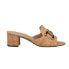 Фото #1 товара VANELi Oksana Block Heels Womens Brown Dress Sandals OKSANA-312634