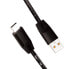 LogiLink CU0157 - 1 m - USB A - USB C - USB 2.0 - Black