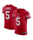 Men's Trey Lance Scarlet San Francisco 49ers Vapor Elite Jersey