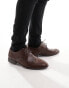 New Look plain brogue in dark brown