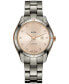 ფოტო #1 პროდუქტის Women's Swiss Automatic HyperChrome Gray Ceramic Bracelet 36mm