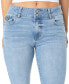 Фото #4 товара Juniors' Double-Button Flare Jeans