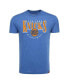 ფოტო #2 პროდუქტის Men's Blue New York Knicks Comfy Tri-Blend T-Shirt