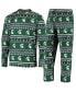 Фото #1 товара Пижама Concepts Sport Michigan State Spartans Ugly Sweater