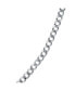 Фото #3 товара Solid 3MM Sterling Silver Miami Cuban Curb Chain Necklace Women 16 Inch