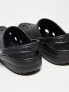 Фото #11 товара Crocs unisex classic clogs in black