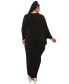Фото #3 товара Women's Plus Size Louella Asymmetrical Maxi Dress