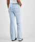 Juniors' Flare-Leg Utility Pocket Jeans