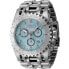 Invicta Men's Reserve 50mm Turquoise Dial Chronograph Stainles Steel Swiss Wa...