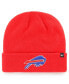 Men's Red Buffalo Bills Secondary Basic Cuffed Knit Hat