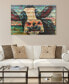 Фото #4 товара 'Curious Cow 4' Arte De Legno Digital Print on Solid Wood Wall Art - 30" x 45"