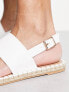 RAID Margot espadrille sandals in white