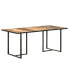 Фото #1 товара Dining Table 70.9" Solid Reclaimed Wood