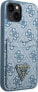 Guess Guess GUHCP13SP4TPB iPhone 13 mini 5,4" niebieski/blue hardcase 4G Triangle Logo Cardslot NoSize