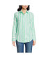 ფოტო #3 პროდუქტის Women's Poplin Tie Sleeve Shirt