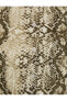 Фото #18 товара Mini Elbise Uzun Kollu Kemer Detaylı Fırfırlı Yılan Derisi Desenli