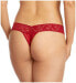 Фото #2 товара Hanky Panky 265331 Women's Signature Lace Low Rise Thong Underwear Size OS