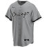 NIKE MLB Chicago White Sox Official Road short sleeve v neck T-shirt