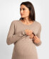 ფოტო #6 პროდუქტის Women's Layered Sweater Dress