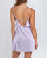 Women's Casey Satin Solid Chemise Nightgown