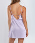 Фото #2 товара Women's Casey Satin Solid Chemise Nightgown